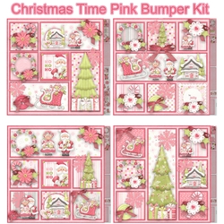 Christmas Time Pink Bumper Kit #1