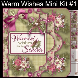 Warm Wishes Pocket Effect Layered Card kit #1