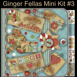 Ginger Fellas Pocket Effect Layered Card Kit  #3