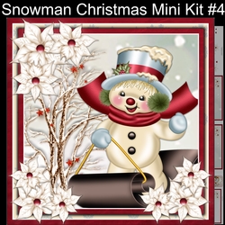 Snowman Christmas Mini Kit #4