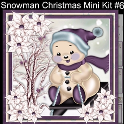 Snowman Christmas Mini Kit #6