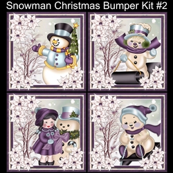 Snowman Christmas Bumper Kit #2