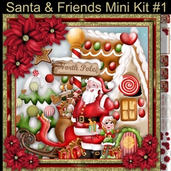 Santa & Friends Mini Kit#1