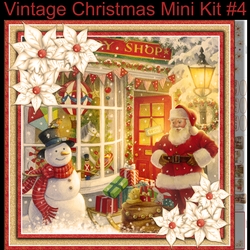 Christmas Vintage Mini Kit#4