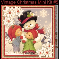 Christmas Vintage Mini Kit#5