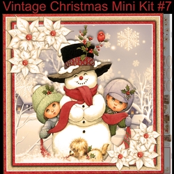 Christmas Vintage Mini Kit#7