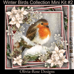 Winter Birds Collection Mini Kit#2