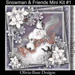 Snowman & Friends Mini Kit#1