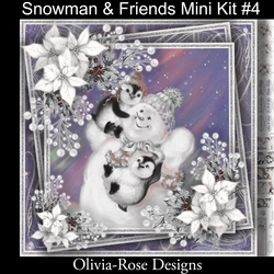 Snowman & Friends Mini Kit#4
