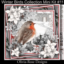 Winter Birds Collection Mini Kit#11