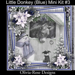 Little Donkey (Blue) Mini Kit #3
