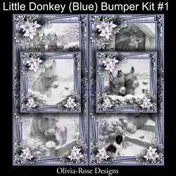 Little Donkey (Blue) Bumper Kit #1