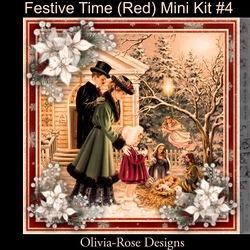 Festive Time (Red)  Mini Kit #4