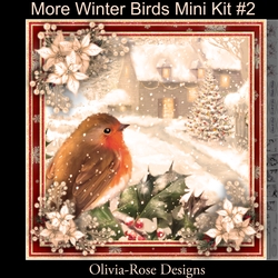 More Winter Birds Mini Kit #2