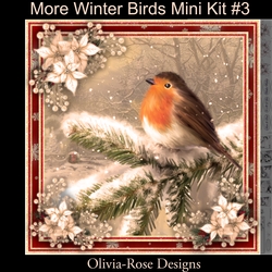 More Winter Birds Mini Kit #3