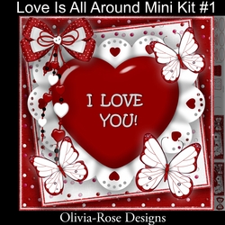 Love Is All Around Mini Kit #1