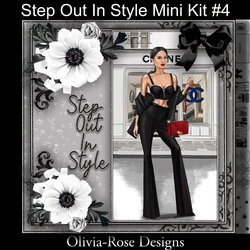 Step Out In Style Mini Kit #4 NO FLOWERS , TEXT OR BOW**