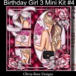 Birthday Girl 3 Mini Kit #4    