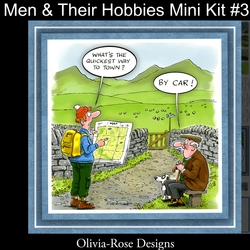 Men & Their Hobbies Mini Kit #3