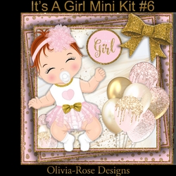Its A Girl Mini Kit #6
