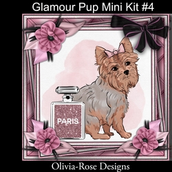 Glamour Pup  Mini Kit #4   NO DECOUPAGE**