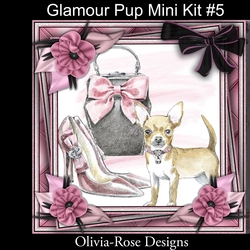 Glamour Pup Mini Kit #5 NO DECOUPAGE**