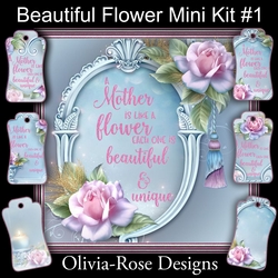 Beautiful Flower Mini Kit #1    