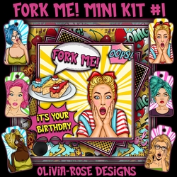 Fork Me! Mini Kit #1  TOPPER  NO GIRL**