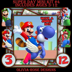 Super Day Mini Kit #4 CARD FRONT *