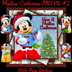 Magical Christmas Mini Kit #2 CARD FRONT *