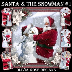 Santa & The Snowman Mini Kit #1