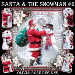 Santa & The Snowman Mini Kit #2