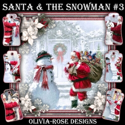 Santa & The Snowman Mini Kit #3