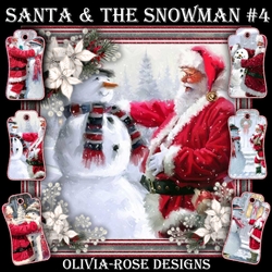 Santa & The Snowman Mini Kit #4