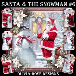 Santa & The Snowman Mini Kit #6