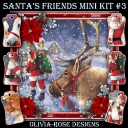 Santas Friends Mini Kit #3
