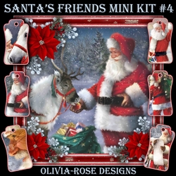 Santas Friends Mini Kit #4  