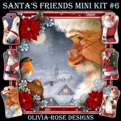 Santas Friends Mini Kit #6  