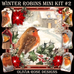 Winter Robins Mini Kit #2