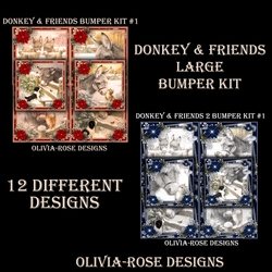 Donkey & Friends 1 & 2 large Bumper Kit #1   