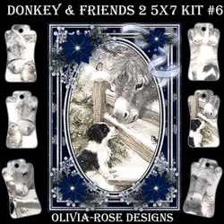 Donkey & Friends 2 5X7 Mini Kit #6 1