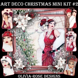 Art Deco Christmas Mini Kit #2