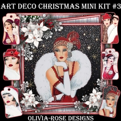 Art Deco Christmas Mini Kit #3