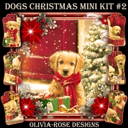 Dogs Christmas Mini Kit #2   