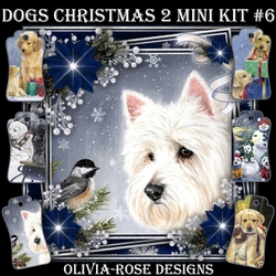 Dogs Christmas 2 Mini Kit #6