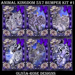 Animal Kingdom  5X7  Bumper Kit #1