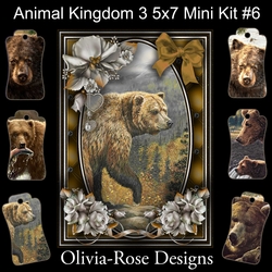 Animal Kingdom 3 5X7 Mini Kit #6