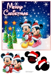 Magical Christmas Quick Card #1