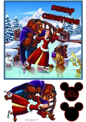 Magical Christmas Quick Card #6