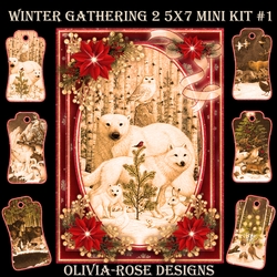Winter Gathering 2 5X7 Mini Kit #1
